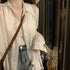 MATINEE Fringe-hem Collar Down Shirts